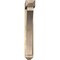 Ekena Millwork Thorton Arts and Crafts Rough Sawn Bracket w/ Offset Brace, Douglas Fir, 6"W x 32"D x 40"H BKT0604X32X40THR03RDF - alternate 2